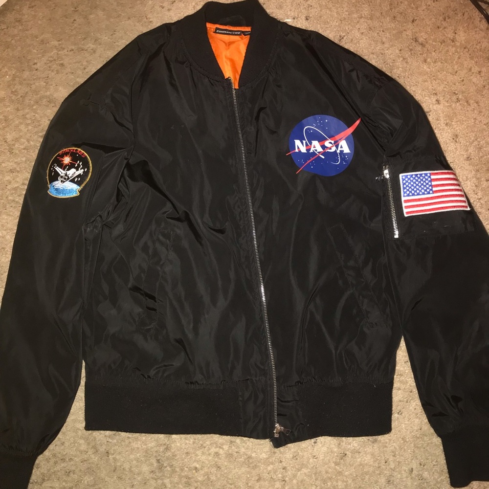 NASA chemistry bomber jacket